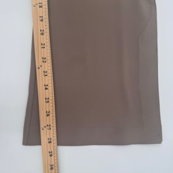 Athleta Pants Women Small Beige NEW Venice Flare High Rise Stretch Performance - Picture 13 of 14